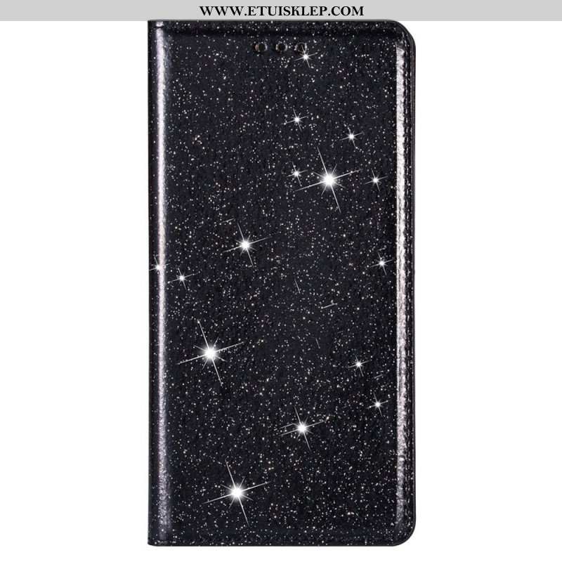 Etui Na Telefon do Samsung Galaxy S22 Plus 5G Etui Folio Cekinowy Styl